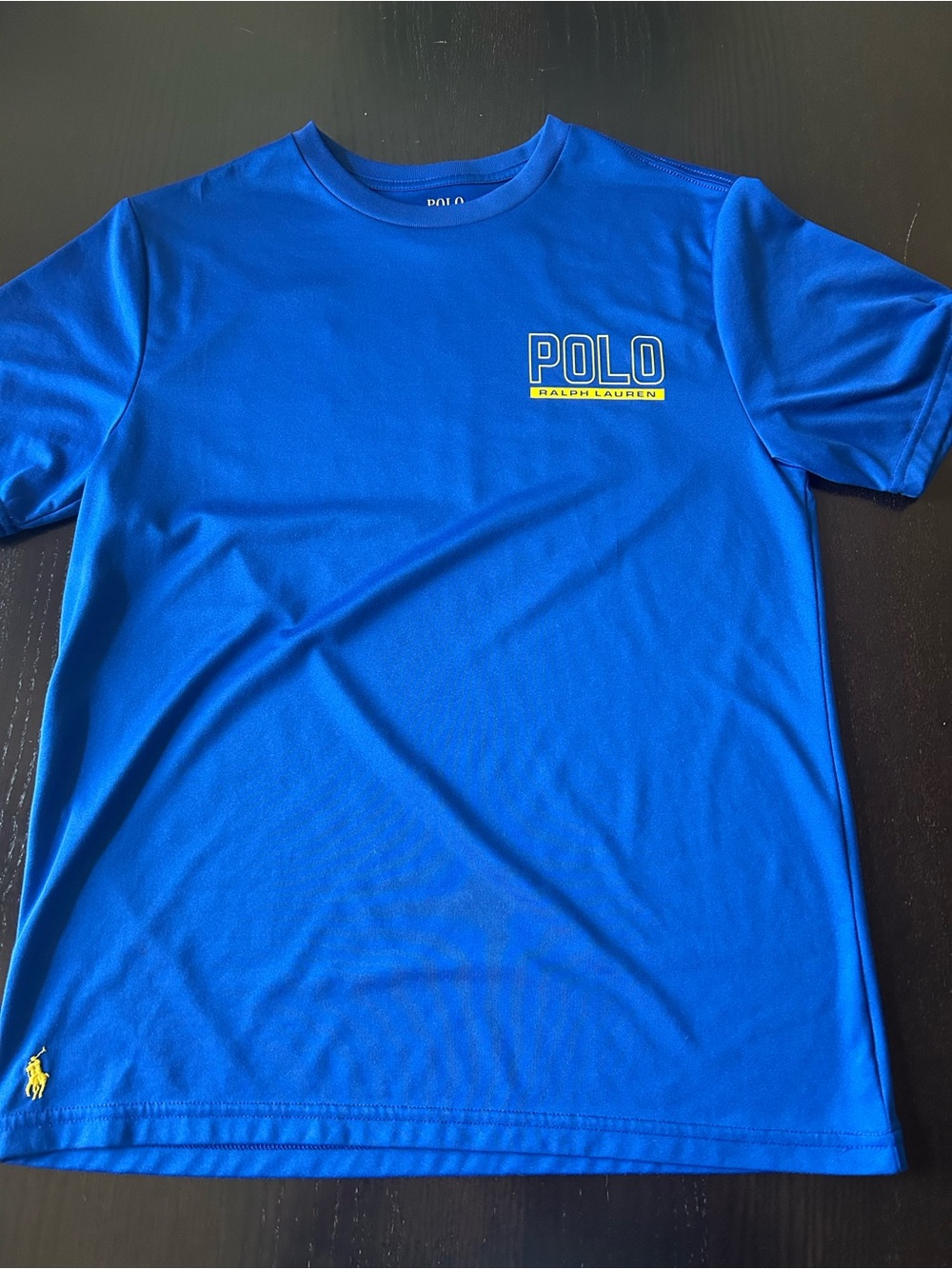 Polo by Ralph Lauren Bright Blue Logo Crew Tee